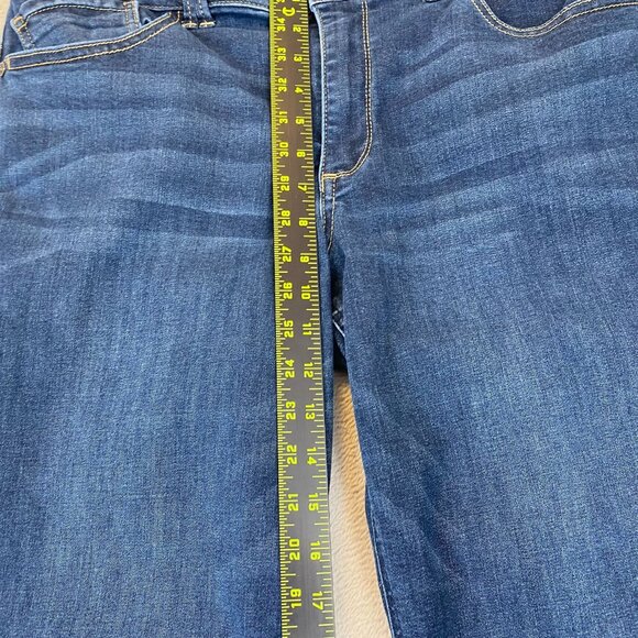 Democracy Womens Jeans Size 16 Ab Technology Stretch Bootcut Blue Denim Casual - Picture 7 of 13